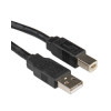 Kabel USB2.0 za printer  A-B M/M, 4.5m, crn